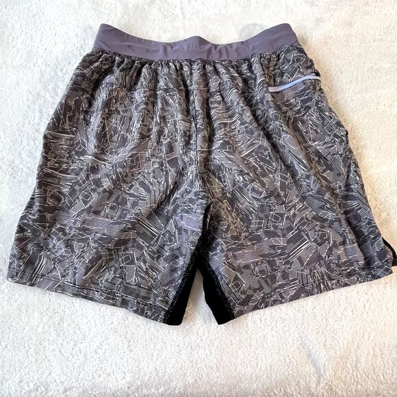 Lululemon T.H.E 7” linerless shorts M Parallel Divide Dusky Lavender - Picture 7 of 15